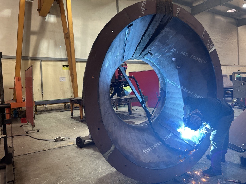 Emergency Metal Repair with Onsite Welding